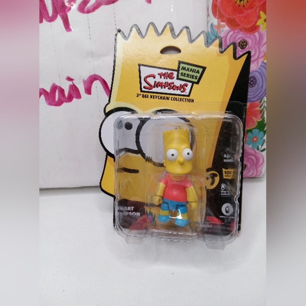 Bart Simpson Keychain